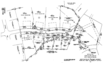 Erik Road Subdivision Plan